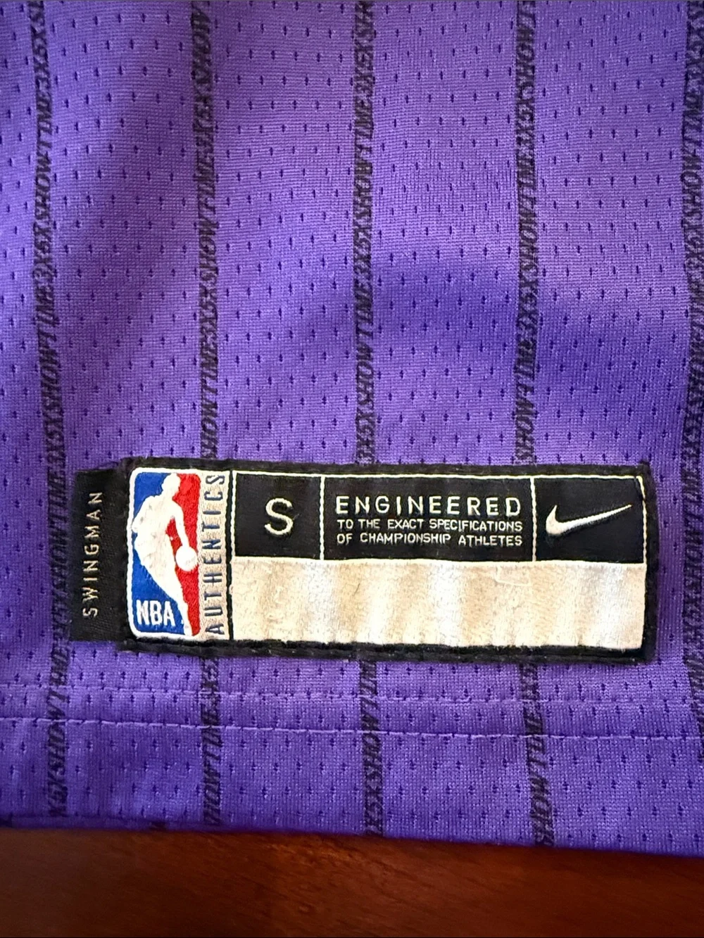 Nike Purple and Yellow Los Angeles Lakers #2 Ball Jersey youth small